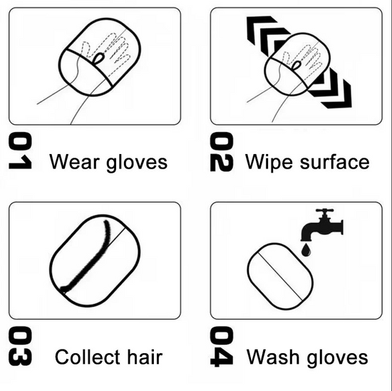 Easy Swipe Fur Remover Glove
