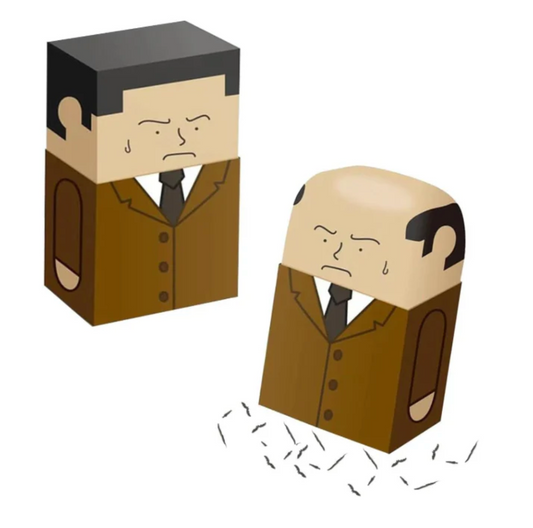 Bald Man Eraser