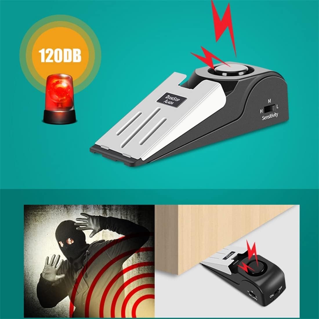 Anti Theft Door Stopper