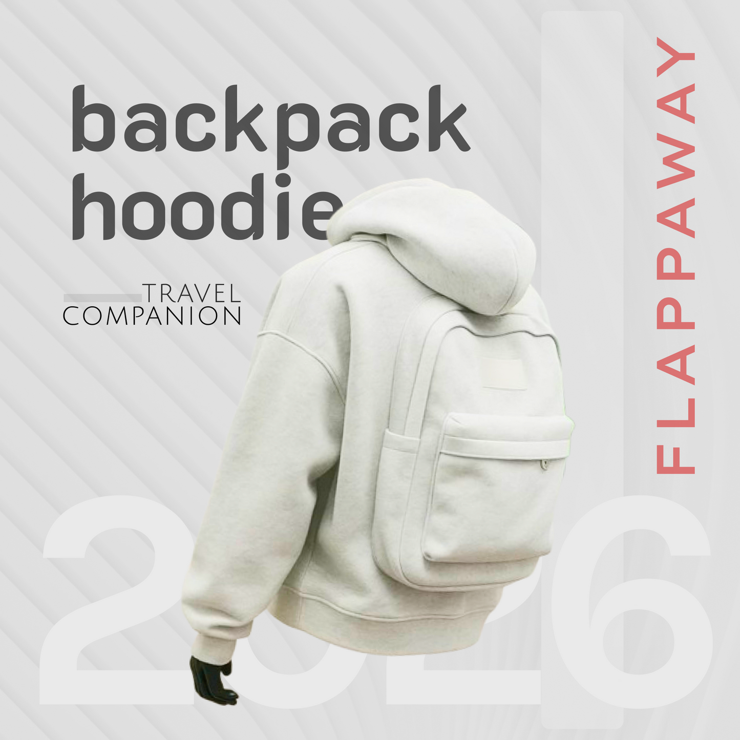Flappy Backpack Hoodie