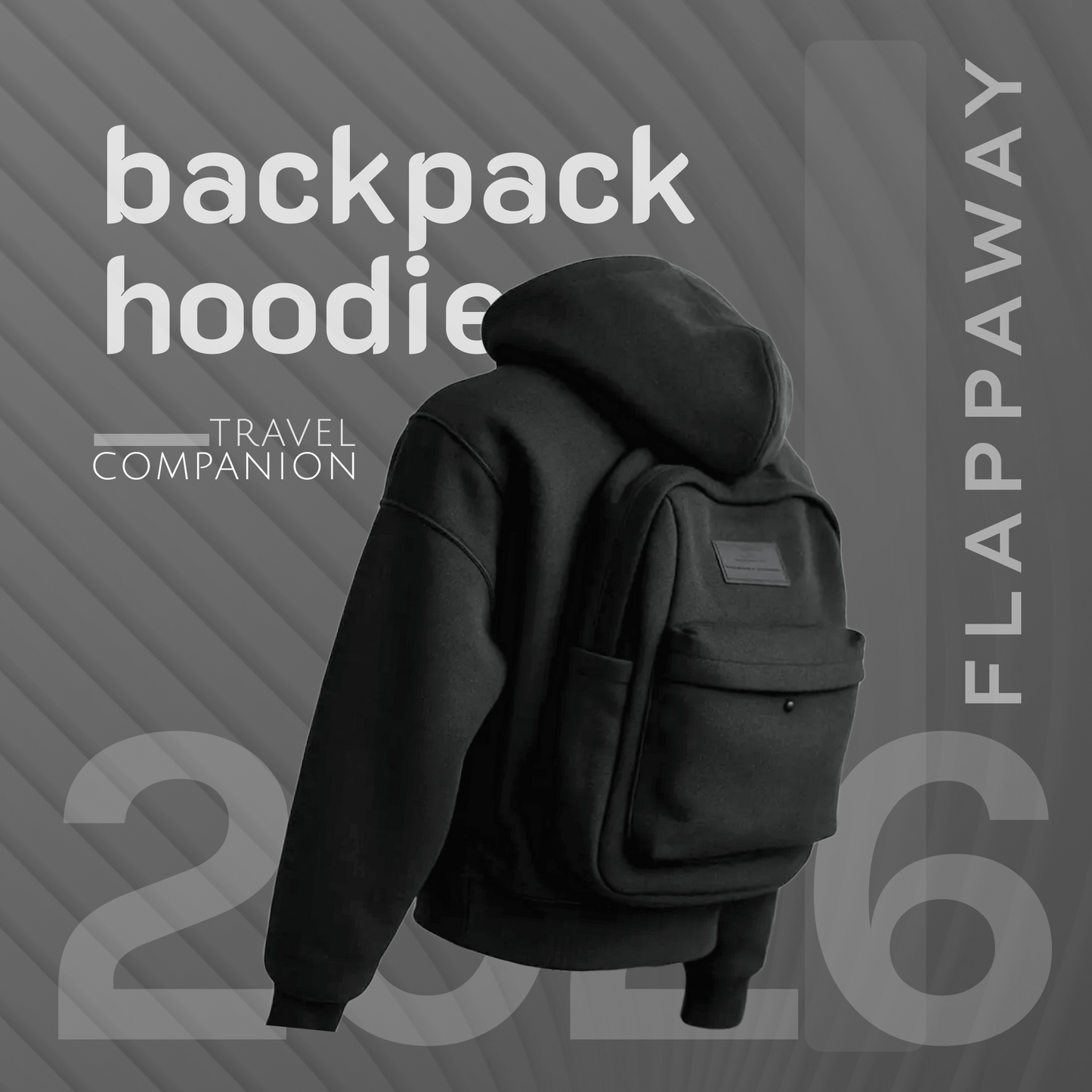 Flappy Backpack Hoodie