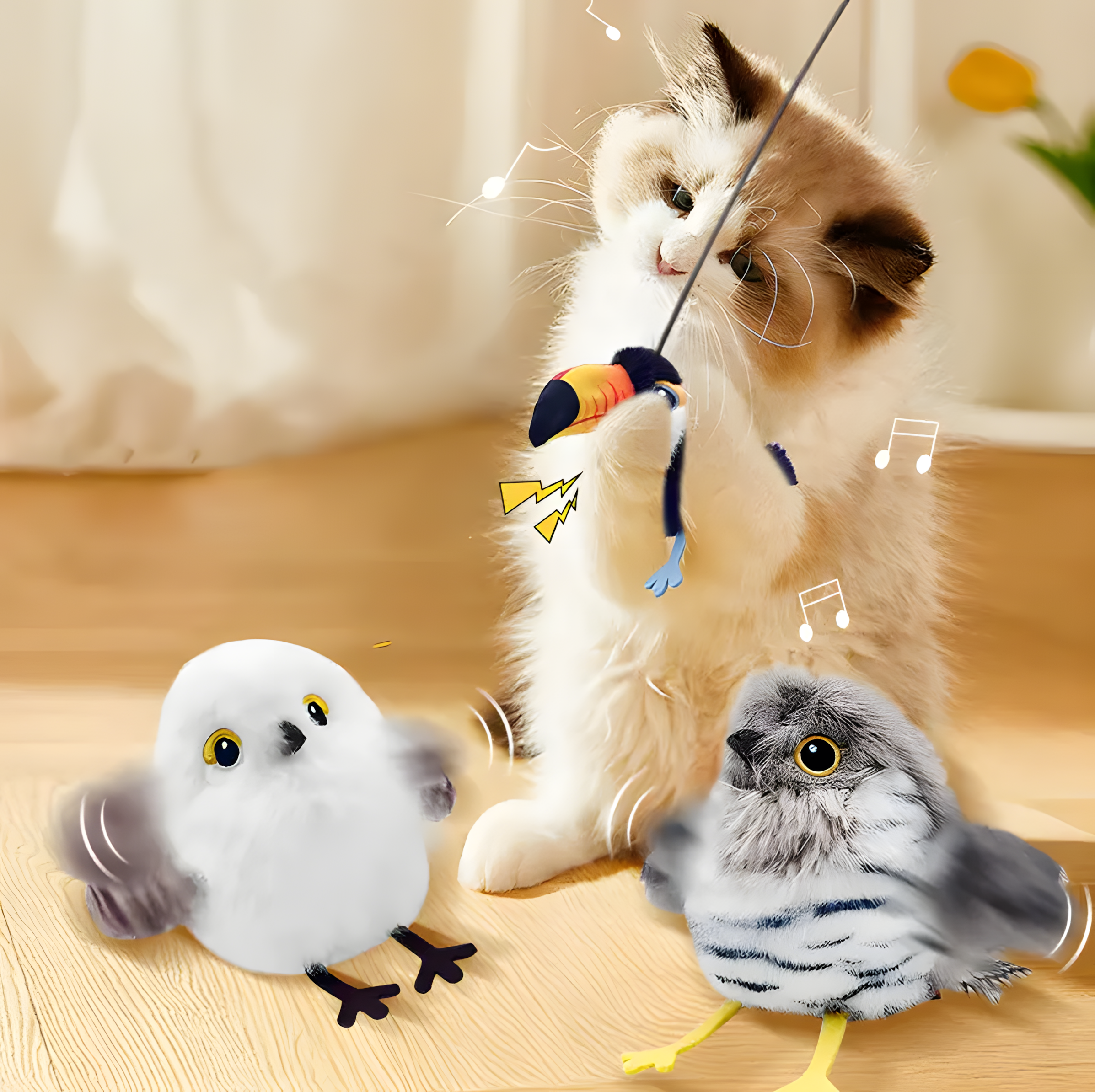 FlappyBird Interactive Cat Toy