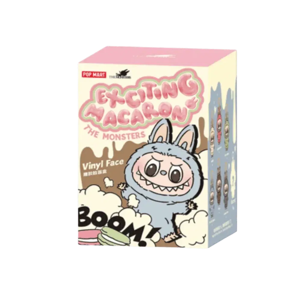Labubu The Monsters Tasty Macarons Vinyl Face Sealed Case Pack of 1